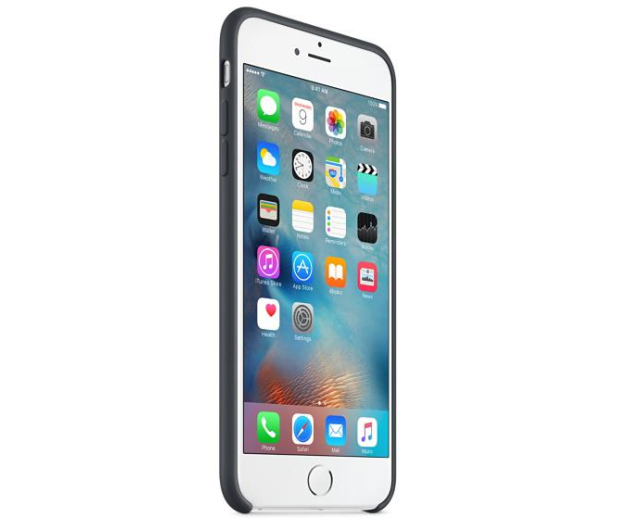 APPLE iPhone 6s Plus Silicone Case Charcoal Gray MKXJ2ZM/A - 259483 - zdjęcie 4